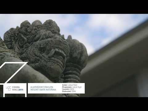 STAVBA ROKU 2019 - nominace - Ajurvédský pavilon, Resort Svatá Kateřina