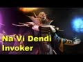 Dota 2 NaVi Dendi Invoker Pro gameplay 