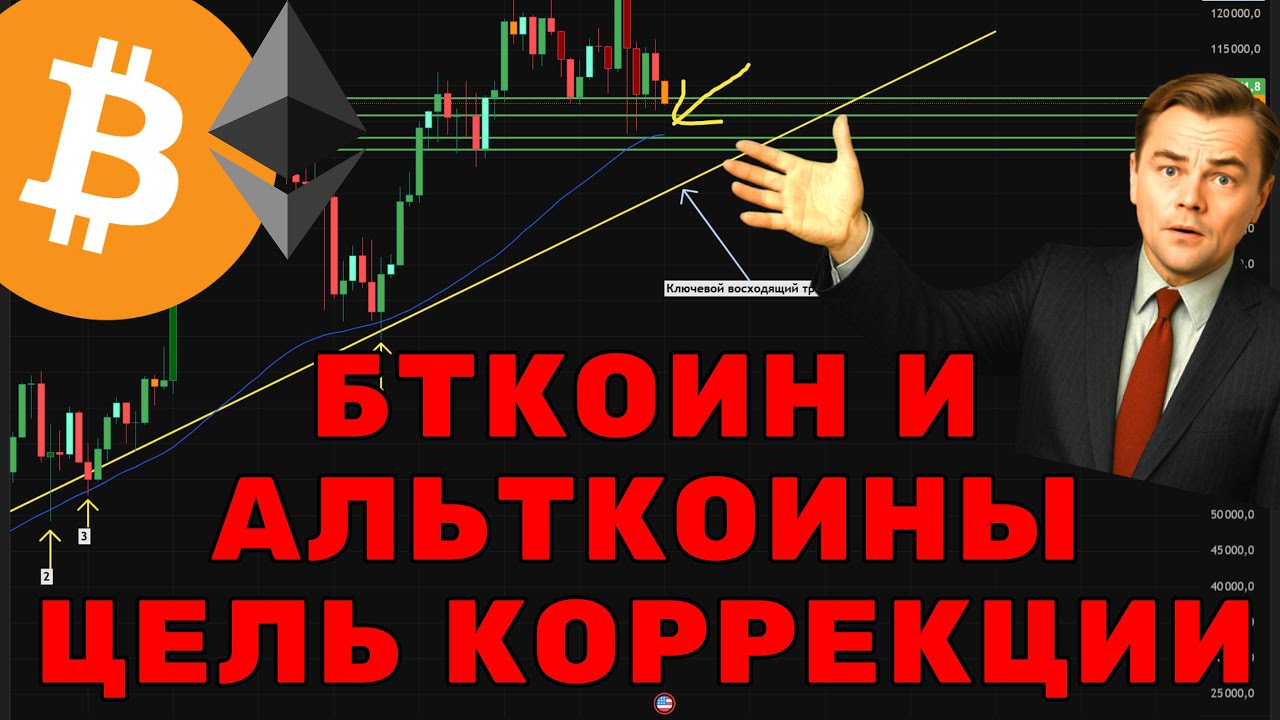 Куда падает Биткоин и Альткоины, завершение цикла! Это конец?!