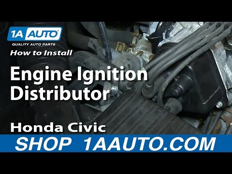 How to Replace Distributor 96-98 Honda Civic