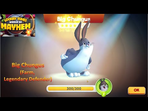 [*/\*] Looney Tunes World of Mayhem - Unlock Big Chungus (Farm, Legendary Defender, Rural)