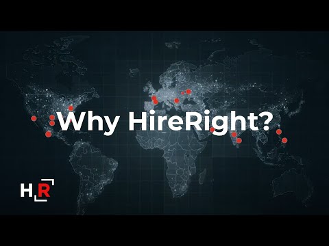 HireRight video/presentation/materials