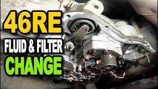 How To Change Transmission Fluid & Filter in 2nd Gen Dodge Ram 46RE w/ Band Adjusment & Torque Specs