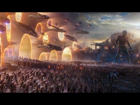 Avengers Endgame Final Battle Scene (part-1)4K 60fps  Avengers Assemble 4K 60FPS