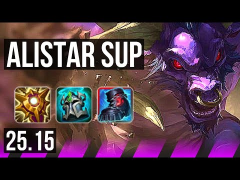 ALISTAR & Ezreal vs BARD & Yunara (SUP) | 1/4/27 | KR Challenger | 25.15
