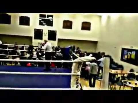boxing fans riot coatbridge.