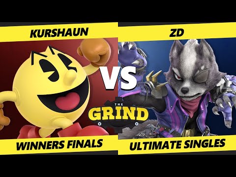 The Grind 182 Winners Finals - Kurshaun (Pac-Man) Vs. ZD (Wolf) Smash Ultimate - SSBU