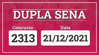 Capa de DUPLA SENA 2313