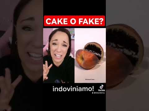 CAKE O FAKE!? INDOVINIAMO! #shorts