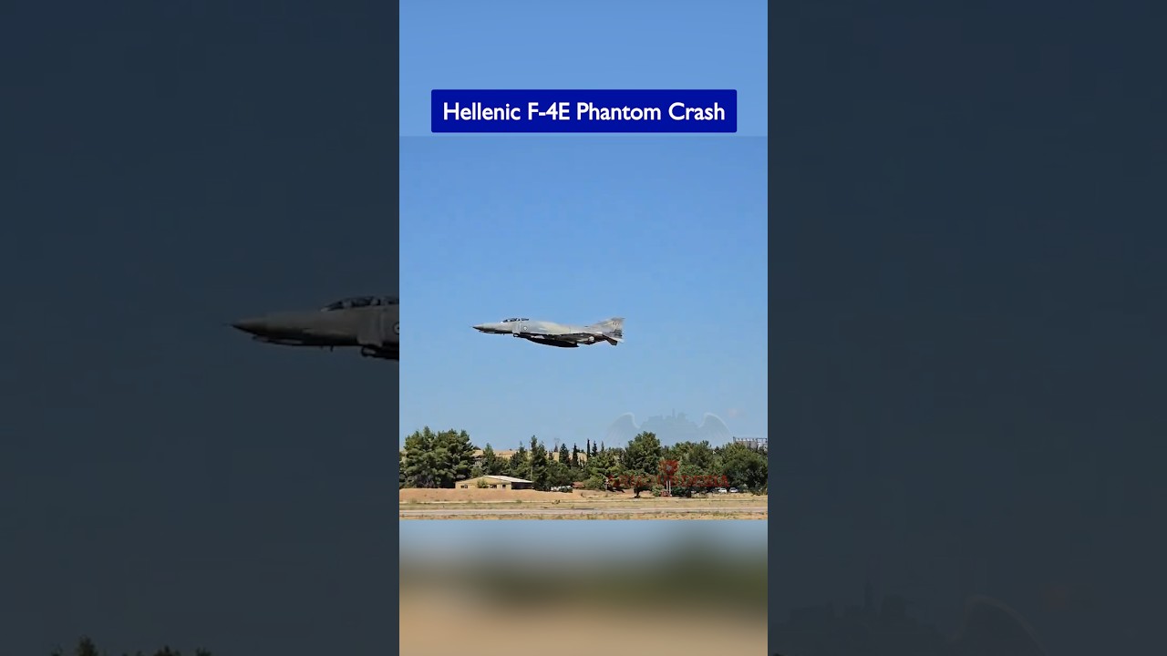 그리스 공군 F-4E 팬텀 II와 비행 안전