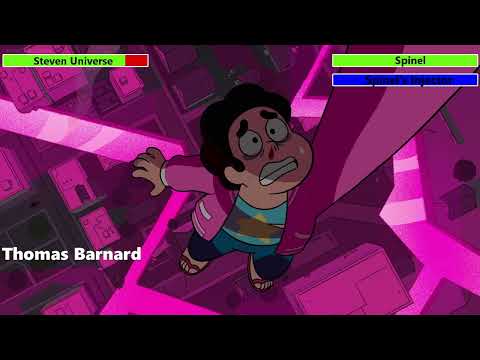 Steven Universe: The Movie (2019) Final Battle with healthbars 1/2