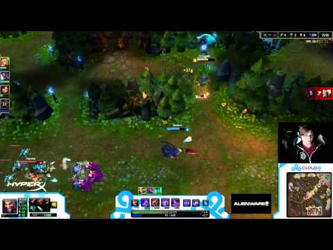 C9 Sneaky -  Draven vs Caitlyn Challenger Ranked solo queue AD