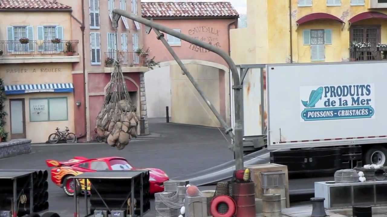 Lights, Motors, Action! Lightning McQueen sequence