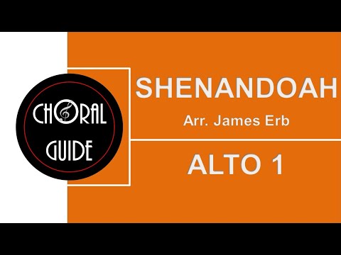 Shenandoah - ALTO 1 (Arr J Erb)