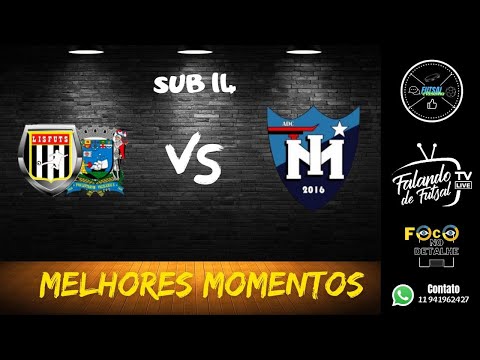 MELHORES MOMENTOS LISFUTS X INTER MOGI SUB 14 CAMPEONATO ESTADUAL A2