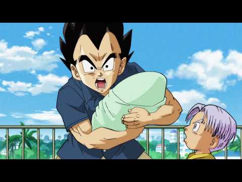vegeta carga a su hija  dbs capítulo 83 español