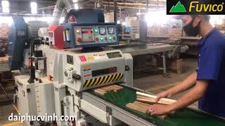 MÁY BÀO 2 MẶT PHÔI NGẮN DAO XOẮN Goodteck