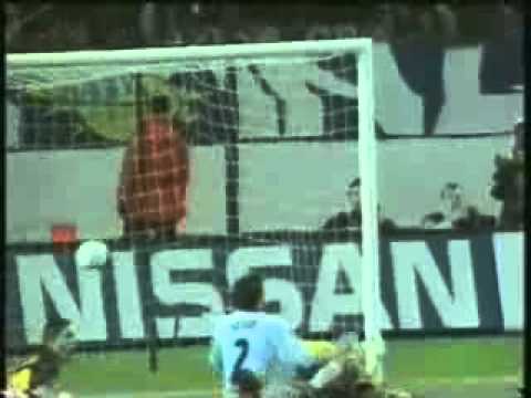 J Zanetti goal finale coppa uefa 1998