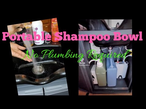 Portable Shampoo Bowl (no plumbing required)!