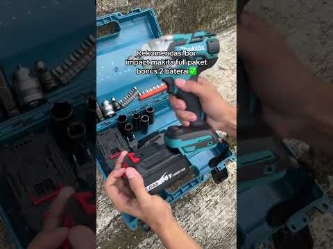 Impact Makita 86VF dengan 2 baterai,Torsi kuat hingga 520N/M!