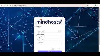Admin Login in MHP