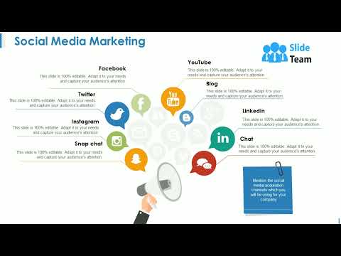 Social Media Marketing Ppt Slide