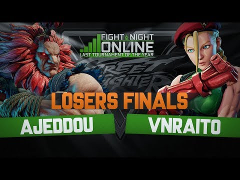 【Losers Finals】Ajeddou ( Akuma ) vs VnRaito ( Cammy ) - Fight Night Online 2017