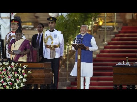 Indien: Modi für dritte Amtszeit in Folge vereidigt