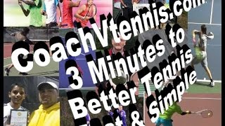 Footwork for tennis : Core Basic Skills for tennis by CoachVtennis.com