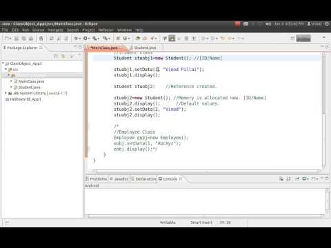 Java Tutorial Classes And Objects Tutorial 2