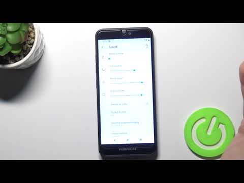 FAIRPHONE 3 – Open Sound Settings & Enable Ringtone Volume