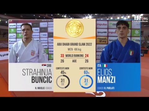 Strahinja Buncic vs Elios Manzi | Final -66 Abu Dhabi Grand Slam 2022
