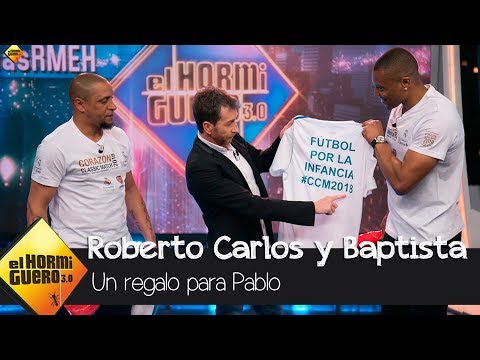 Julio Baptista, sobre Roberto Carlos: "Se ha dejado un poquito" - El Hormiguero 3.0