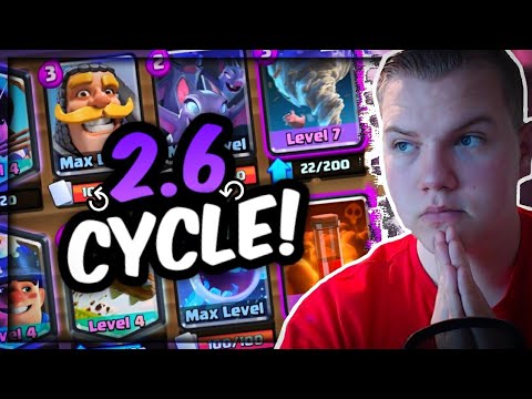 INSANE CYCLE! 2.6 Princess Miner Tornado Control Deck! LIVE Gameplay Grand Challenge! - Clash Royale
