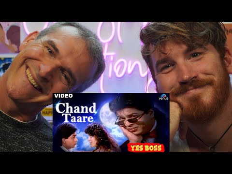 Chaand Tare || Shah Rukh Khan & Juhi Chawla || Yes Boss REACTION!!!