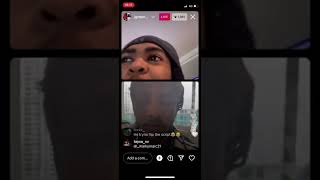 100K Track &amp; JGreen argue on Instagram live about YNW Melly case SAYS 100K Track DOESNT PAY ARTISTS
