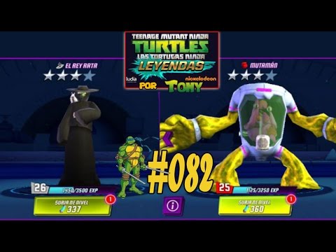 Tortugas Ninja Leyendas "Cap. 82 - El Rey rata y Mutamán con tres estrellas de plata" por Tony