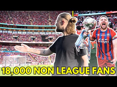 INCREDIBLE ATMOSPHERE As Aldershot THRASH Spennymoor At Wembley To Win The FA TROPHY!!