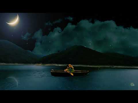 [입체음향 ASMR🎧] 초승달이 아름다운 밤🌙, 습지저택 앞 나룻배를 타고 | 추억의마니 |  Fine On The Outside