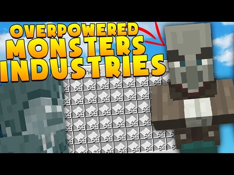JeromeASF - BRAND NEW OVERPOWERED Minecraft MONSTERS INDUSTRIES 2.0 - EPIC SECRET UPDATED MAP | JeromeASF