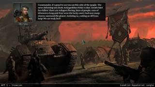 Warhammer 40000 Armaggedon Very Hard Difficulty Mission 8 through the jungle right makes right