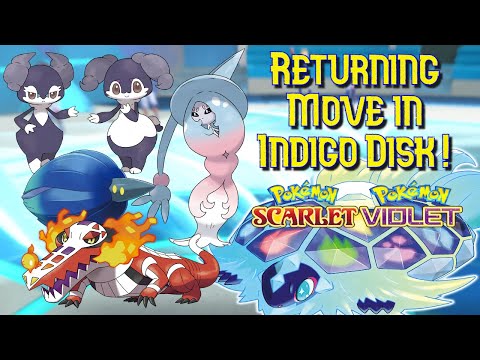 New Move TMs in Indigo Disk Pokémon Scarlet and Violet DLC