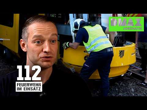 Tram in Dresden ist komplett entgleist! 😳🚋 | 112 Feuerwehr im Einsatz