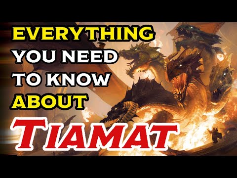 Everything You Need To Know About Tiamat the Dragonqueen!! | D&D 5E Lore