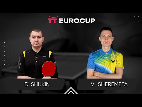 19:40 Dmytro Shukin - Vladyslav-Ivan Sheremeta 20.04.2024 TT Euro.Cup Ukraine Professional. TABLE 3