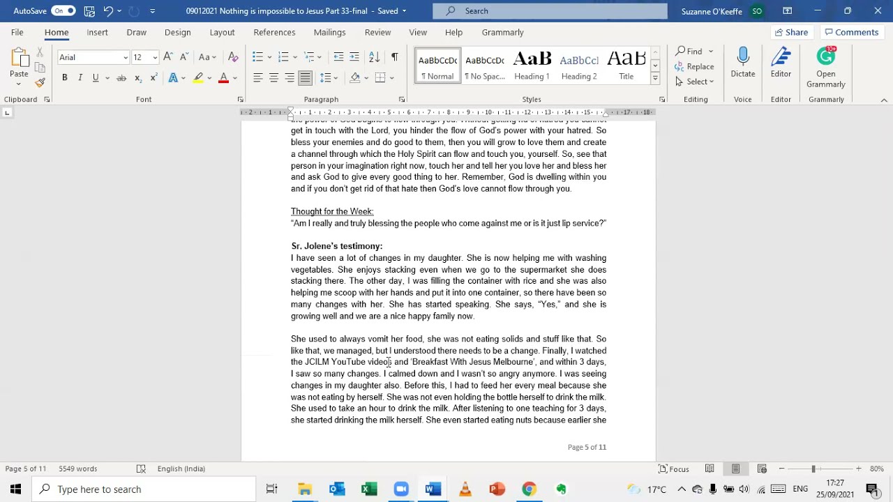 Proofreading - How to complete your JCILM assignment