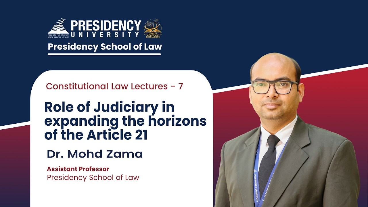 Role of Judiciary in expanding the horizons of the Art.21