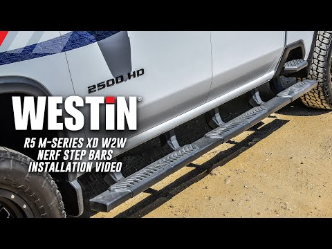 R5 M-Series XD Wheel-To-Wheel Nerf Step Bars (Installation Video)