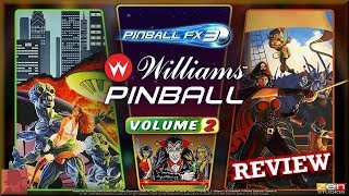 Pinball FX3 - Williams Pinball Vol 2 - Roundup - PS4 - with Commentary !!