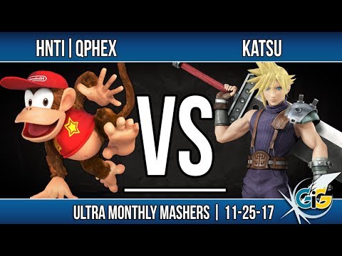 Ultra Monthly Mashers Smash4: HNTI| Qphex VS Katsu